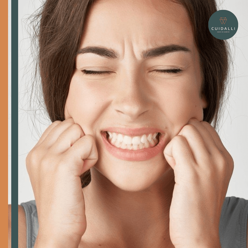 Desencoste os seus dentes!